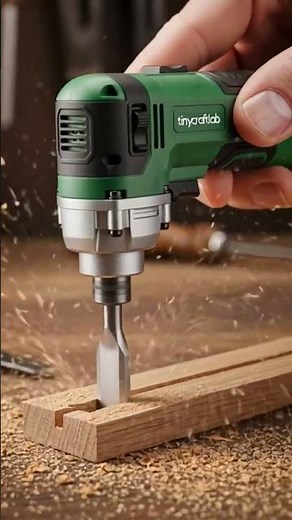 Mini Wood Router in Action – Perfect Clean Cuts!