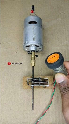 775 Dc Motor Rotation from R140 Dc Motor