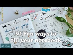 Empty Notebook ideas 🌸 How to journal for beginners #journaling #aesthetic #cute #art #ideas #inspo
