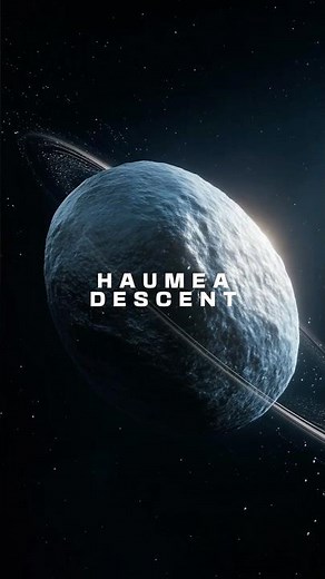 Haumea Descent – The First Ringed World of the Kuiper Belt
