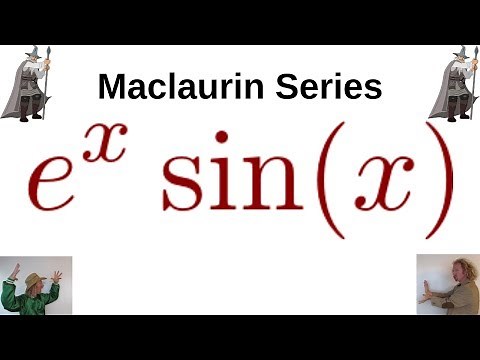 First Four Nonzero Terms of Maclaurin Series for f(x) = e^x*sin(x)