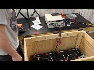 Testing the EASun iSolar 5K MLV-U 5000w All in One Charge Controller Solar Bank LiFePO4 48v System