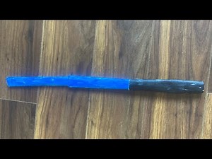 How to make a paper light Saber