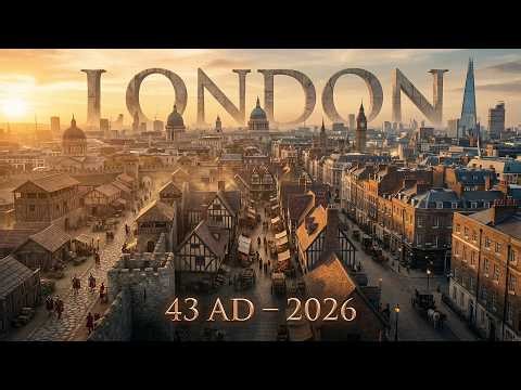 What London Looked Like 2,000 Years Ago (43 AD → 2026)