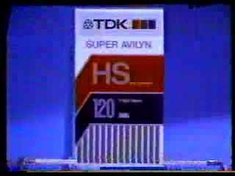 TDK video cassette commercial
