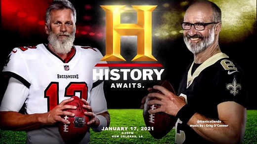'Morgan Freeman' narrates History Channel's Tom Brady vs. Drew Brees. 😂 (🎥: Frank Caliendo) | theScore
