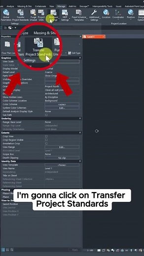 Revit Tip: Transfer project standards
