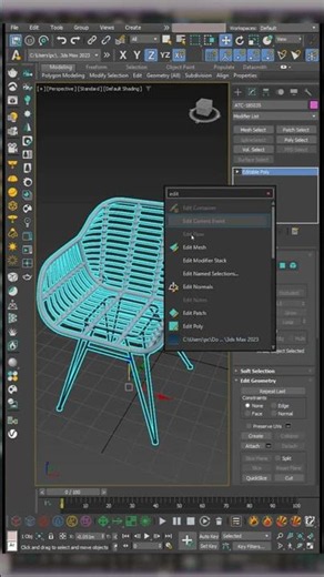 Stop Using Detach! Use Explode Instead in 3ds Max ⚡ (Time-Saving Tip)