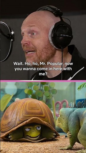 Adam Sandler and Bill Burr in the booth for #Leo