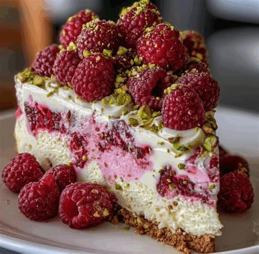 Lush Raspberry Pistachio Cheesecake Delight PDF (digital Download Recipe) - Etsy