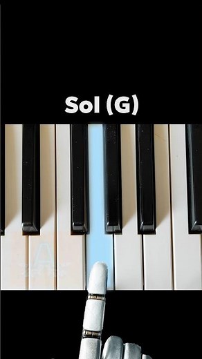 Music notes - Sol / Piano lesson #piano #lesson #musictheory