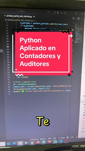 Optimización de procesos con Excel y Python