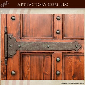 Custom Door Hinges: Heavy Duty Iron Latches And Hardware