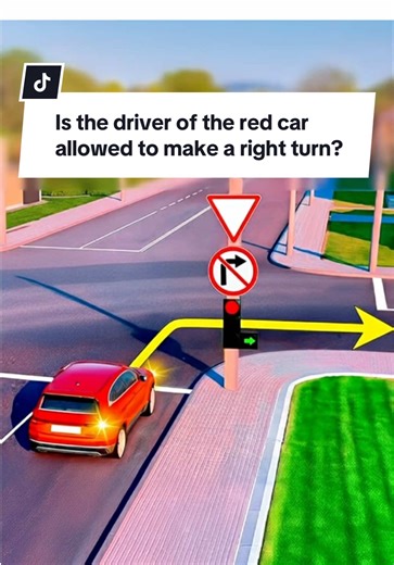 Understanding Right Turn Rules at Traffic Signals