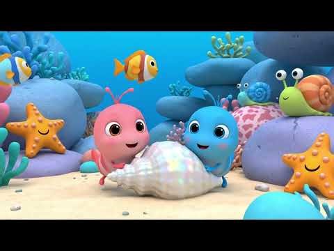 Los Camarones del Mar 🌊🍤 | Canción Infantil para Bebés y Niños