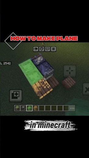 how to make working plane in minecraft #minecraft