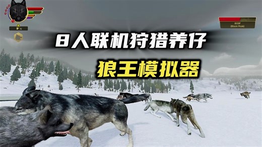 好评如潮 8狼联机 狩猎养仔 硬核求生《WolfQuest: Anniversary Edition》
