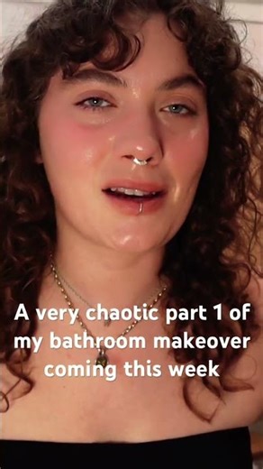 Quick chat about my bathroom chaos! #bathroom #bathroomdesign #remodel