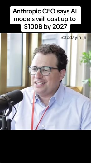 The Future of AI Models: From $1B to $100B | Anthropic CEO Interview