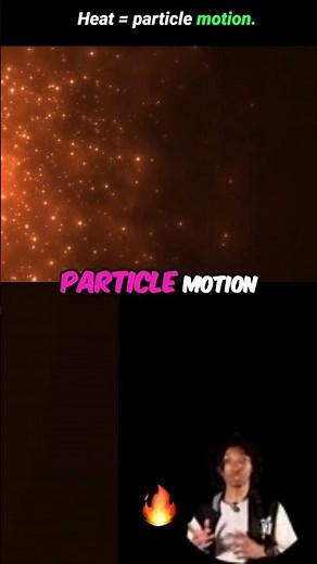 Heat and Particle Motion: The Big Science Idea #shorts