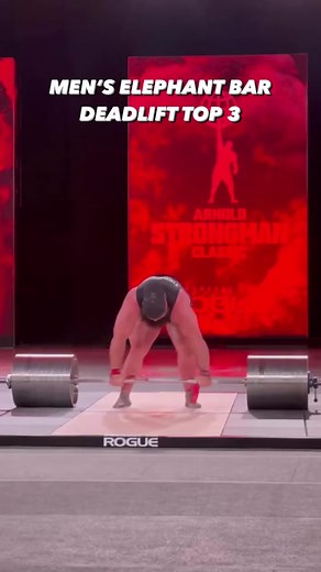 Top 3 Elephant Bar Deadlifts at 2023 Arnold Classic