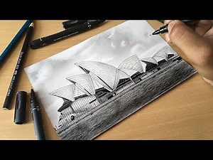 Drawing Sydney Opera House - Mr Deep