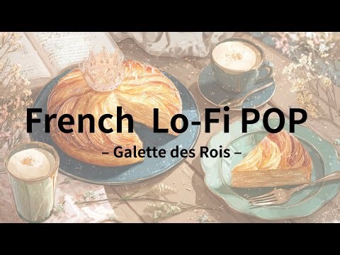 【Lo-Fi Café Music】French New Year Brunch｜A Cozy French Lo-Fi POP Moment with Galette des Rois