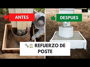 🔧🏠 Concrete Post Base - Replacement and Reinforcement | Frank's Handyman