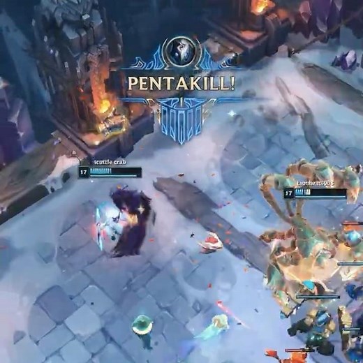 Kindred Deletes the Entire Team! 🔥 PENTA KILL in ARAM MAYHEM