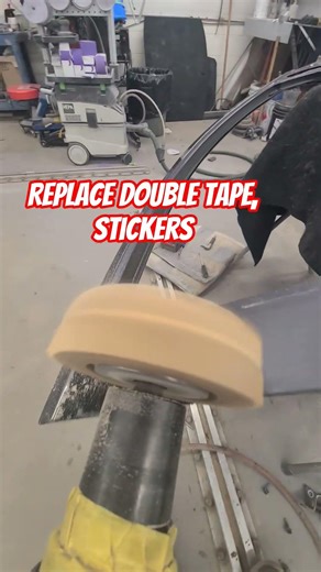 how to replace double Adhesive, double tape, stickers on Car body. ##auto #mechanic #automobile