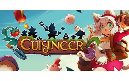 【ElfD】俯视角经营模拟动作Rogue《Cuisineer》Demo实况