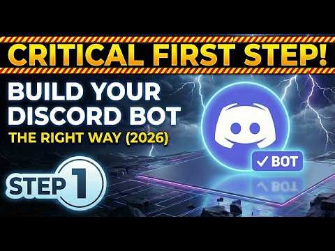 Code Your Own Discord Bot - Basics (2026)