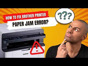 How To Fix Brother Printer Paper Jam Error? | Printer Tales