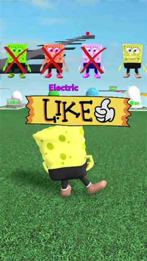 CRAZY SpongeBob Roblox Speed Challenge! 🤯⚡#roblox #shorts