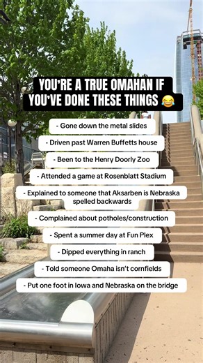 What else do you have to do to be considered a true Omahan? 😂 #omaha #nebraska #nebraskatok