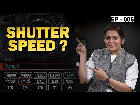 Camera Settings : Shutter Speed| Exposure Control & Freeze Moment| Photography Educators Series EP:5