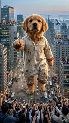 giant dog vs tiny baby drama #shorts #funny #dogs