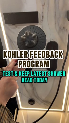 Test & keep the newest shower head from KOHLER. They are selecting women over 30 to give feedback ahead of their 2026 launch. Get yours today by completing a short question form! | Home Bath Finds
