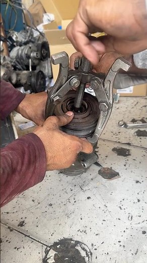 Easy way to open Ac compressor clutch #shortvideo