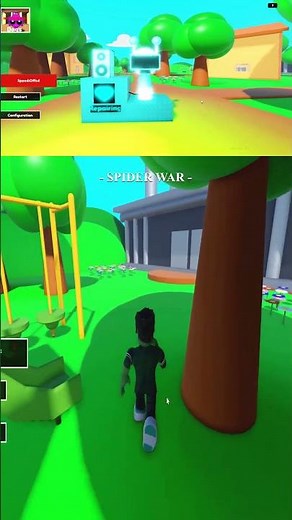 ROBLOX - BIG UPDATE - RP SPRUNKS 3D How to get FUN BOT PHASE 8 DEFINITIEVE BADGE ! #shorts