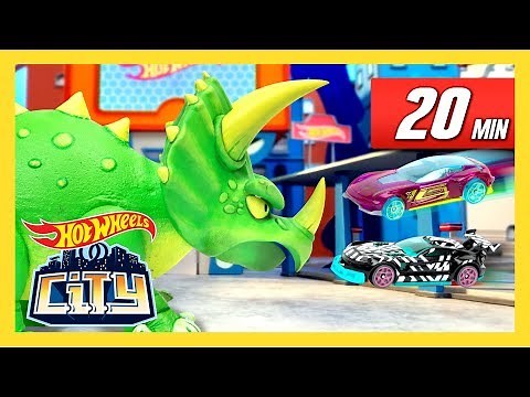 ULTIMATE DINO DEMOLITION | Hot Wheels City | ‪@HotWheels‬