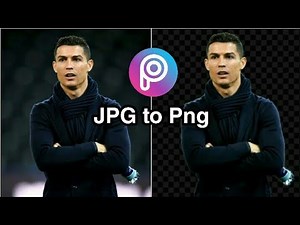 How to make png image in picsart? || How to convert jpg to png?