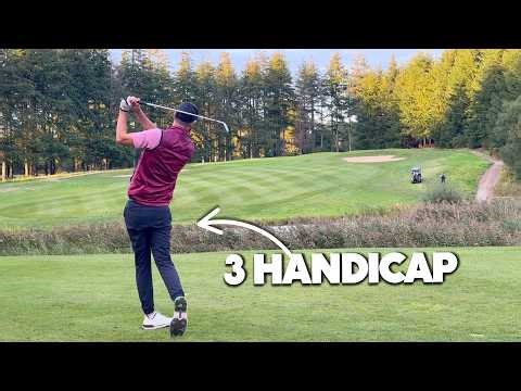 What 3 Handicap Golf Looks Like at GOLDEN HOUR... [Every Shot]