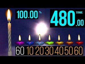 BCG 8 Minutes Countdown (8 Candles with 60 Rest 20 Delay 10) Remix Big Brain Academy The Hallway