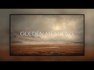 TV Screensaver | Golden Autumn Meadows: 3 Hours of Relaxing Art for Fall Atmosphere