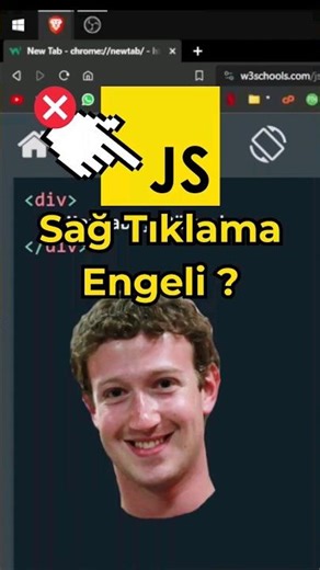 Javascript Sağ Tık Engelleme (Javascript Dersleri)