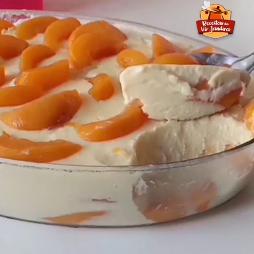 818K views · 3.8K reactions | COLD PEACH DESSERT!!! | Grandma Jandira's recipes | Facebook