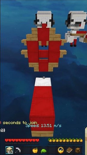 HOW FAST IS THIS?⚡️MINECRAFT SPEED CHALLENGE #minecraft #shorts #speedrun