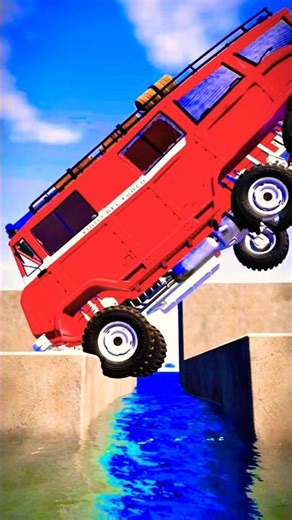 Masive Mixer & Huge Cement truk vs Speedbump #mod #gta5 #viralvideo #tranding #beamng #shorts #usa