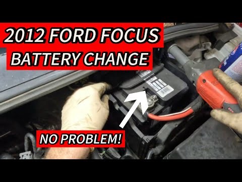 2012 Ford Focus Battery Replacement – Step-By-Step DIY Guide